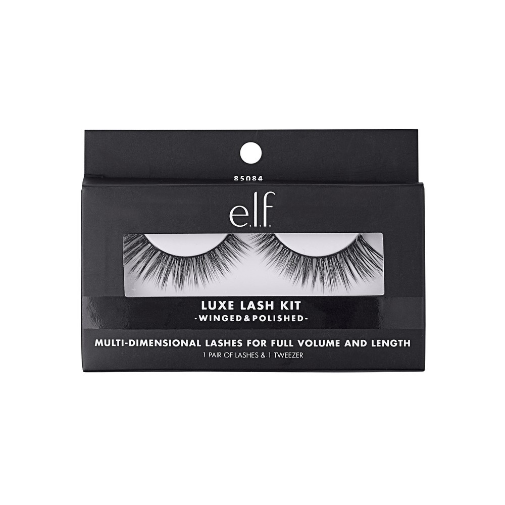 slide 2 of 3, e.l.f. Winged & Polished Luxe Lash Kit, 1 ct