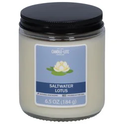 Candle-Lite Saltwater Lotus Candle 1 ea