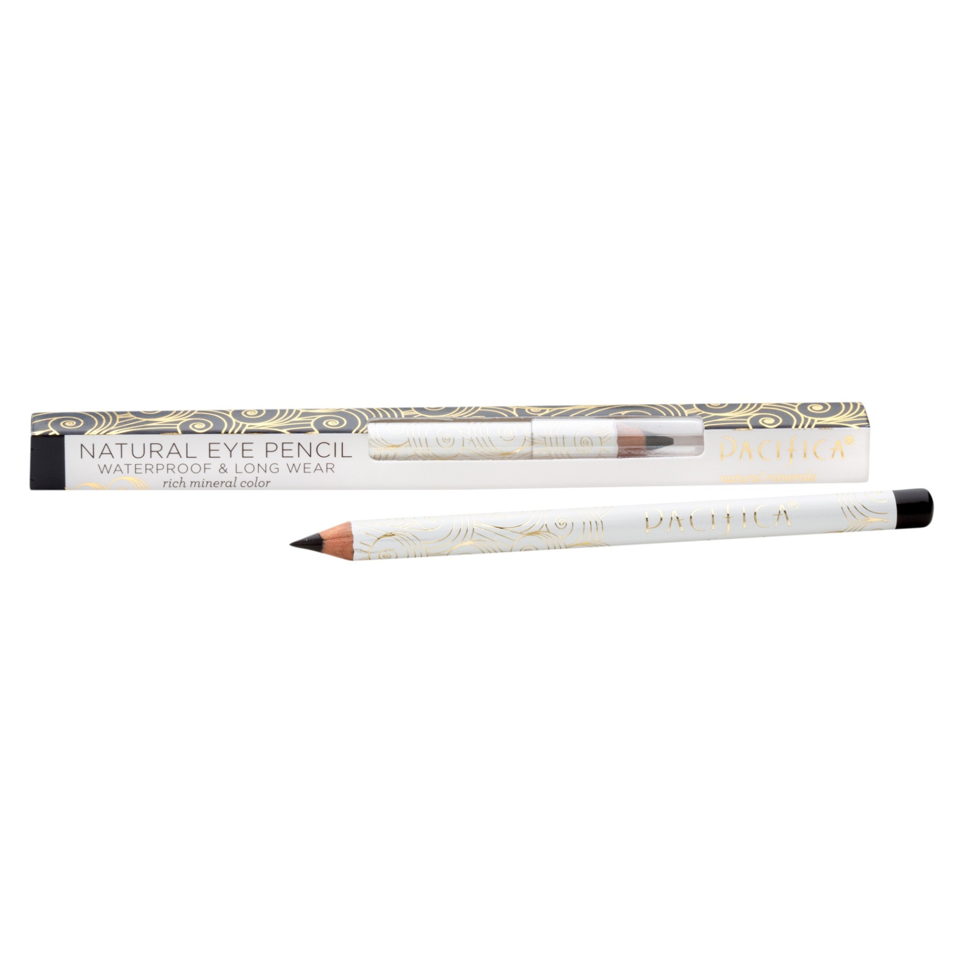 slide 1 of 3, Pacifica Natural Jet Eye Pencil, 1 ct