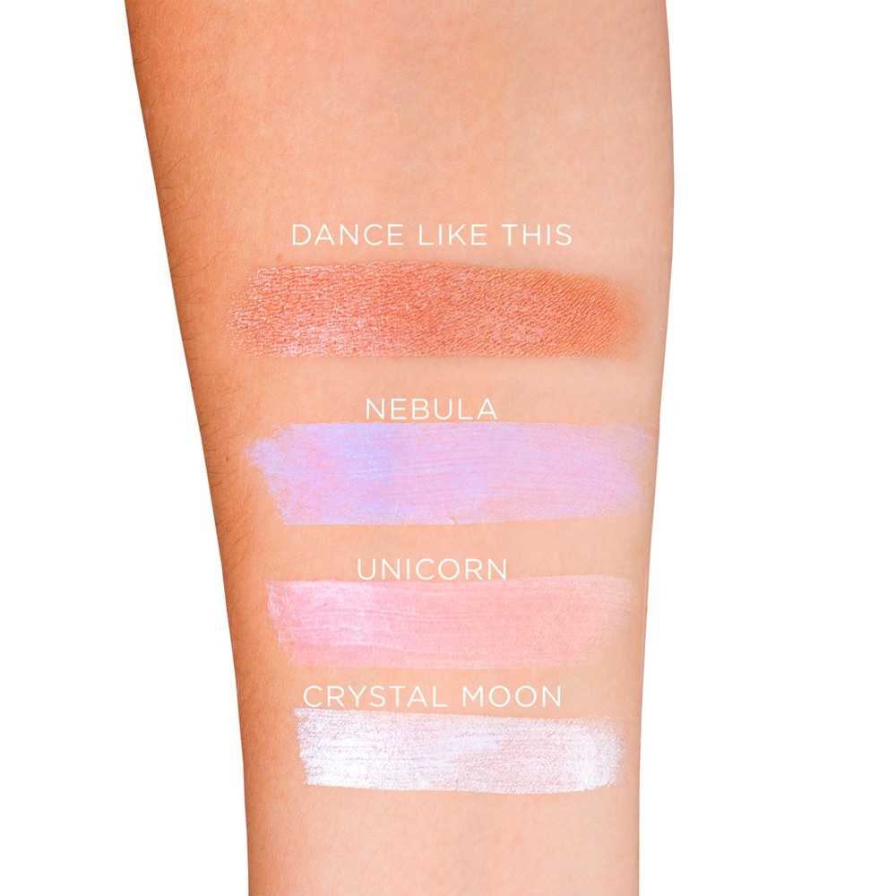 slide 4 of 4, Pacifica Rainbow Dance Like This Crystals Liquid Mineral Strobe Highlighter, 0.14 fl oz