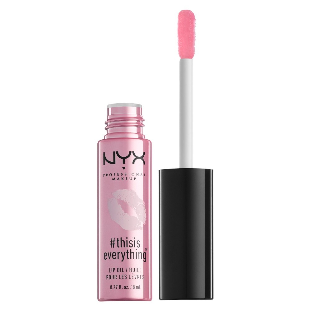 slide 2 of 3, NYX Professional Makeup#Thisiseverything Lip Oil, Translucent, 0.27 oz