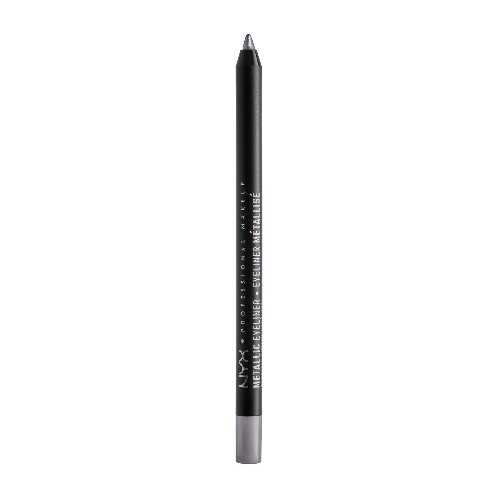 slide 2 of 2, NYX Professional Makeup Metallic Eyeliner Silver, 1 ct