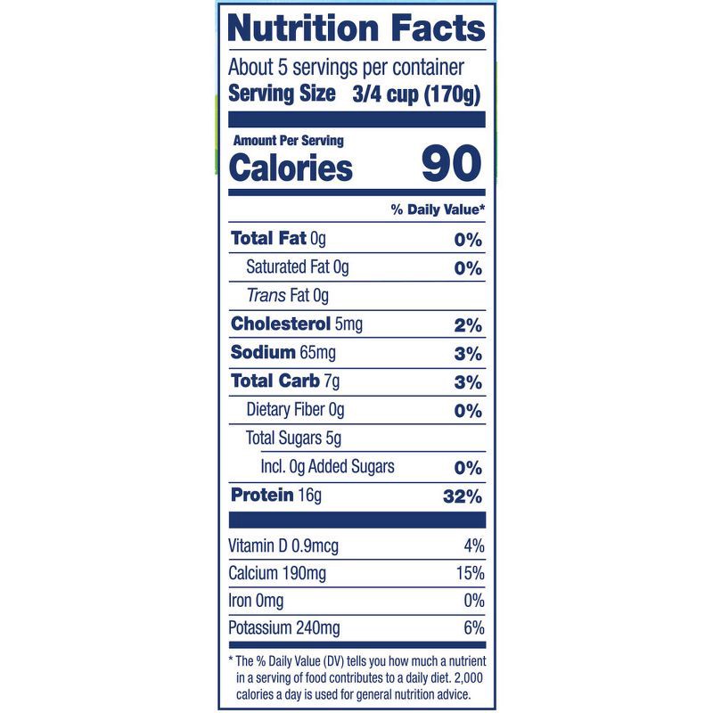 slide 3 of 7, Stonyfield Organic Fat Free Plain Greek Yogurt - 16g Protein 32oz, 16 gram, 32 oz