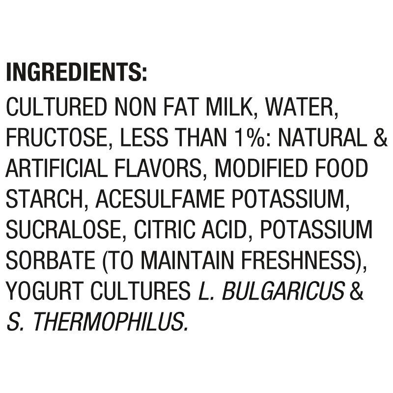 slide 10 of 13, Light + Fit Nonfat Gluten-Free Vanilla Greek Yogurt - 14g Protein 32oz, 14 gram, 32 oz