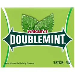 Doublemint WRIGLEY'S DOUBLEMINT Mint Gum Chewing Gum, 15 Stick Pack