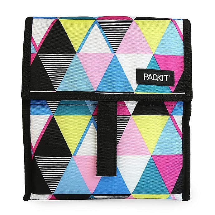 Packit Freezable Snack Box - Triangle Stripe