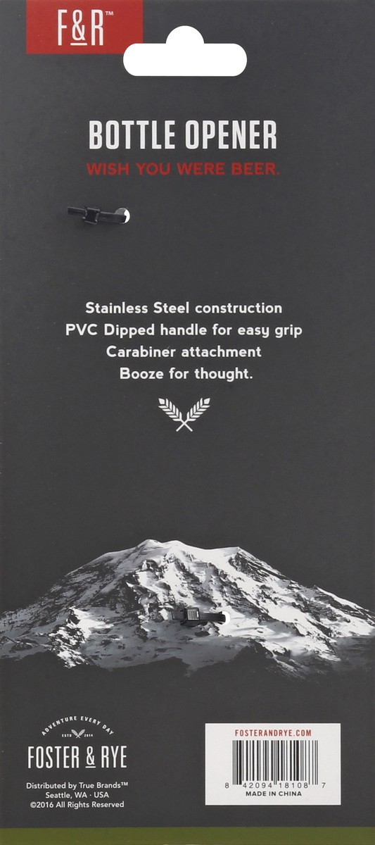 slide 7 of 9, Foster & Rye Bottle Opener 1 ea, 1 ct