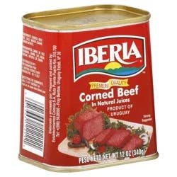 Iberia Premium Quality Corned Beef in Natural Juices 12 oz