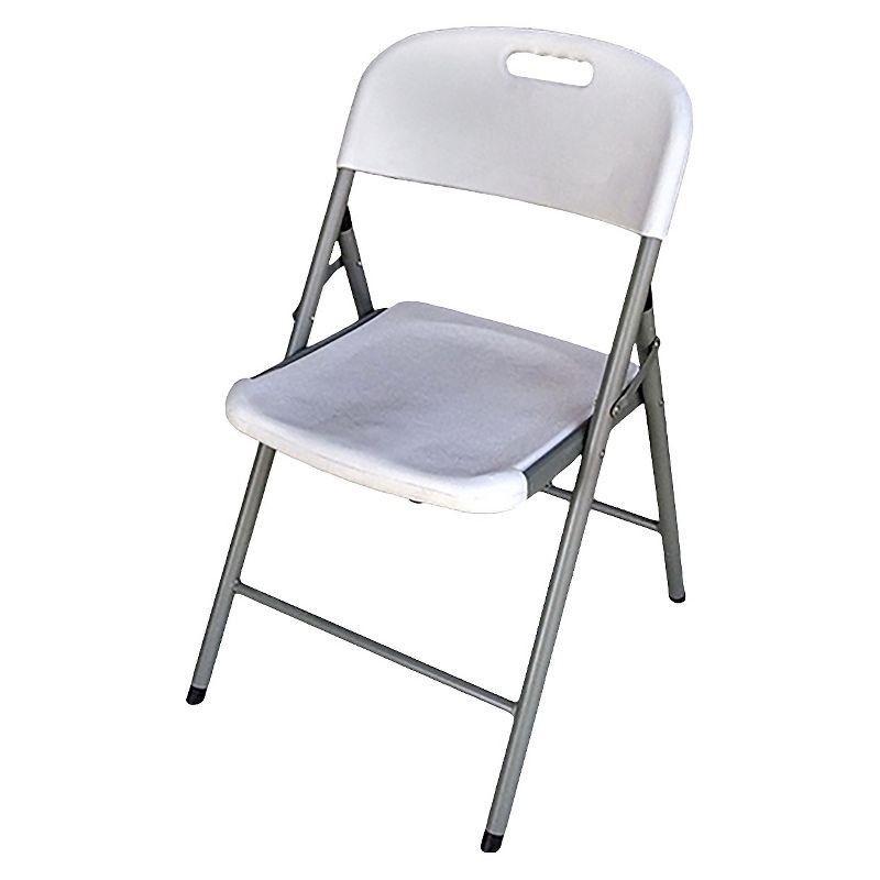 slide 3 of 3, Peakform Resin Folding Chair Off White, 1 ct