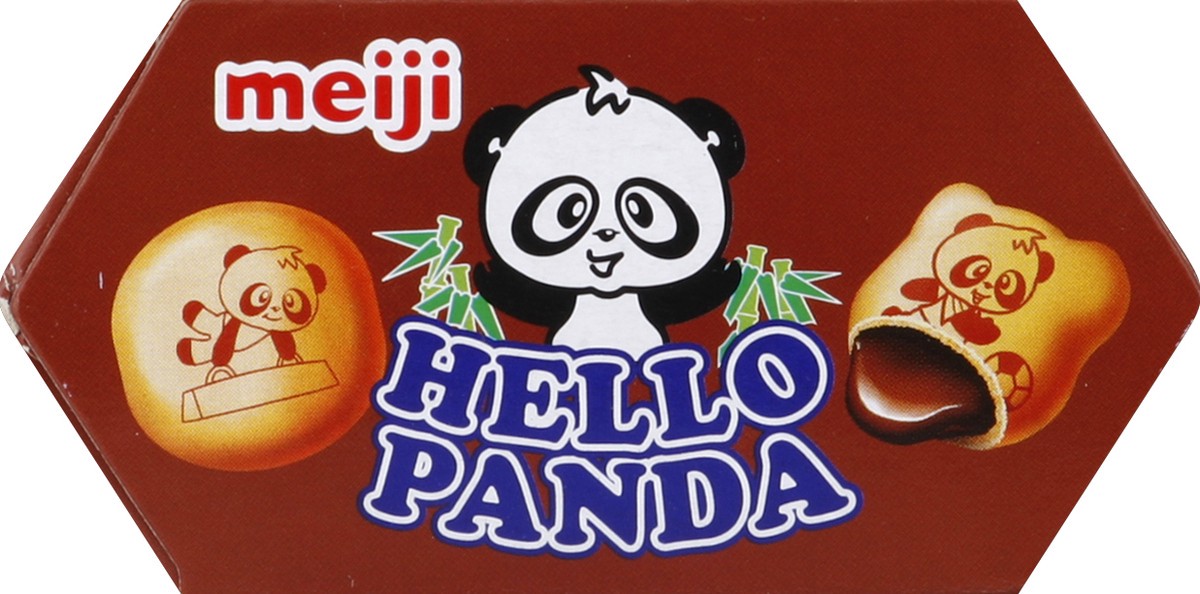 slide 4 of 5, Meiji Hello Panda Biscuits With Chocolate Cream, 2 oz