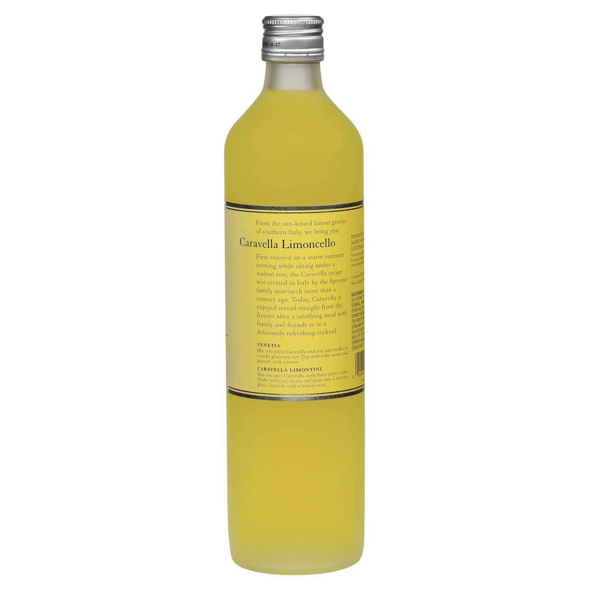 slide 2 of 3, Caravella Limoncello Lemon Liqueur, 750ml, 56 Proof, 750 ml