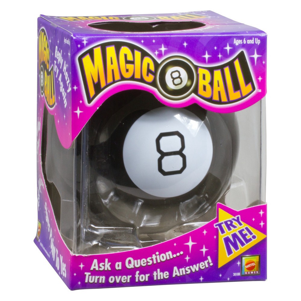 slide 11 of 11, Magic 8 Ball Classic Fortune-Telling Novelty Toy, 1 ct
