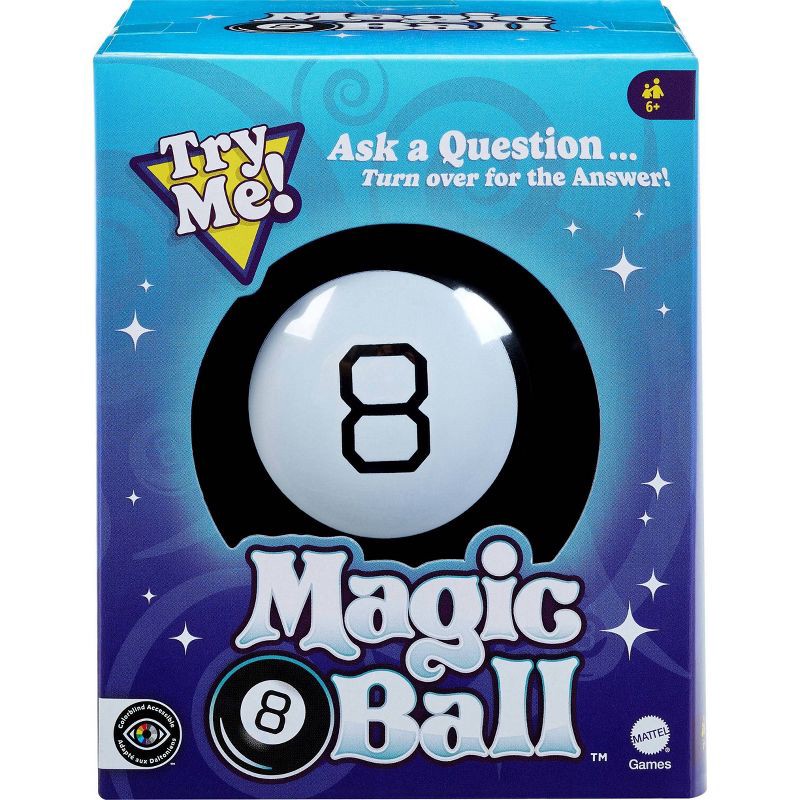 slide 1 of 11, Magic 8 Ball Classic Fortune-Telling Novelty Toy, 1 ct