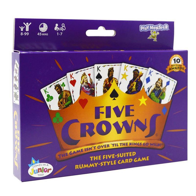 slide 1 of 8, PlayMonster Five Crowns Card Game, 1 ct