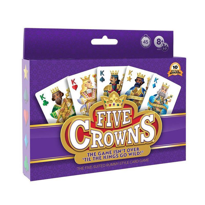 slide 1 of 8, PlayMonster Five Crowns Card Game, 1 ct