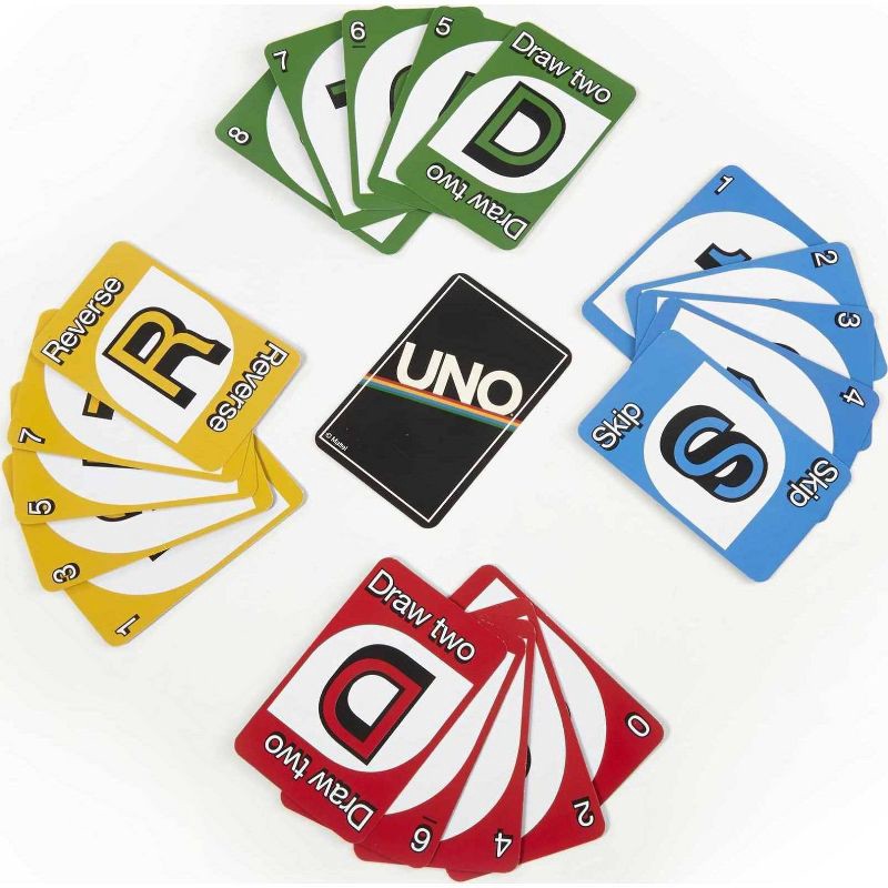 slide 3 of 6, UNO Card Game - Retro Edition, 1 ct