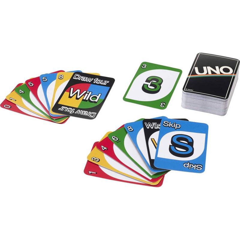 slide 5 of 6, UNO Card Game - Retro Edition, 1 ct