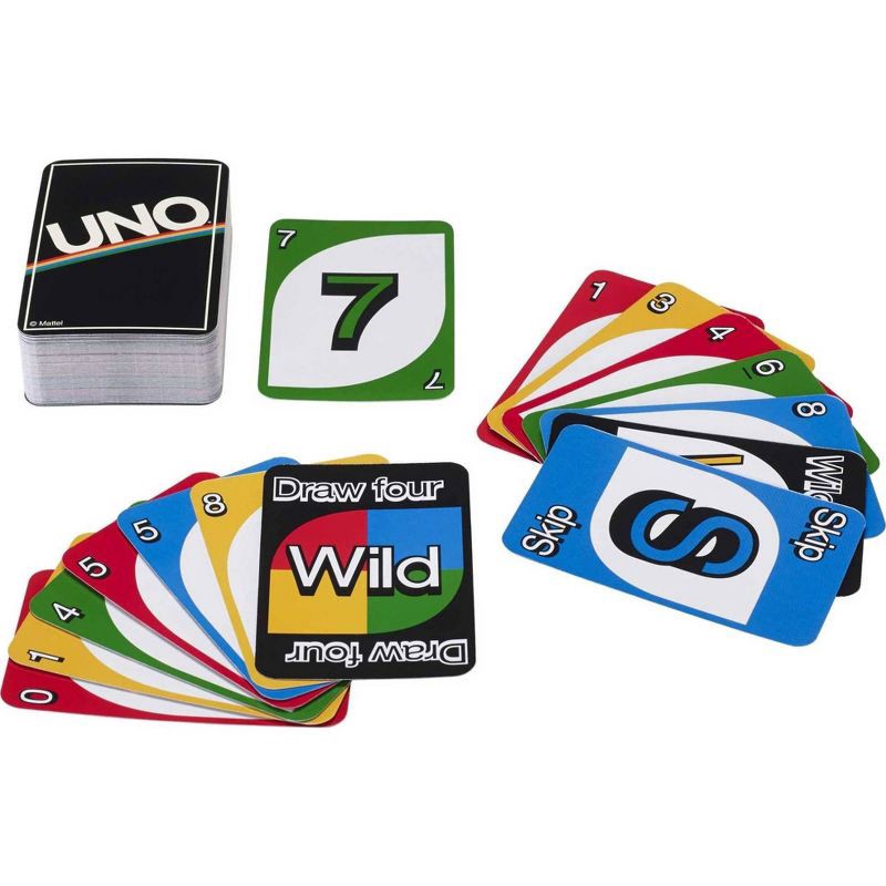 slide 6 of 6, UNO Card Game - Retro Edition, 1 ct