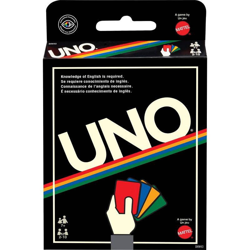 slide 1 of 6, UNO Card Game - Retro Edition, 1 ct