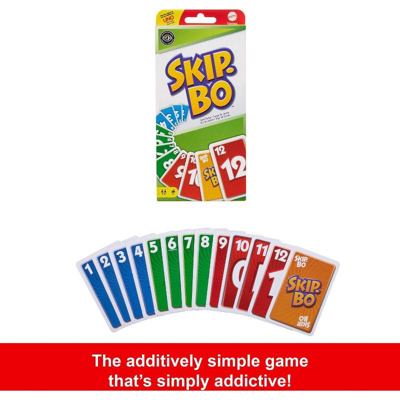 slide 3 of 6, Skip-Bo Card Game, 1 ct