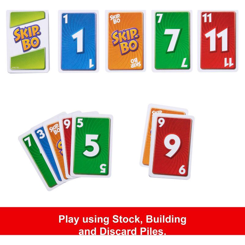 slide 4 of 6, Skip-Bo Card Game, 1 ct