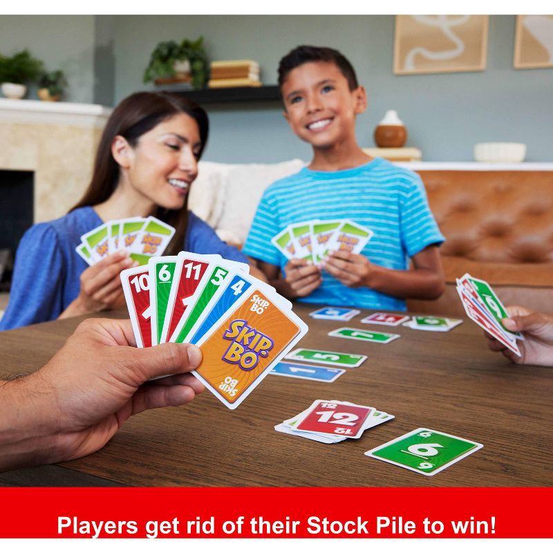 slide 5 of 6, Skip-Bo Card Game, 1 ct