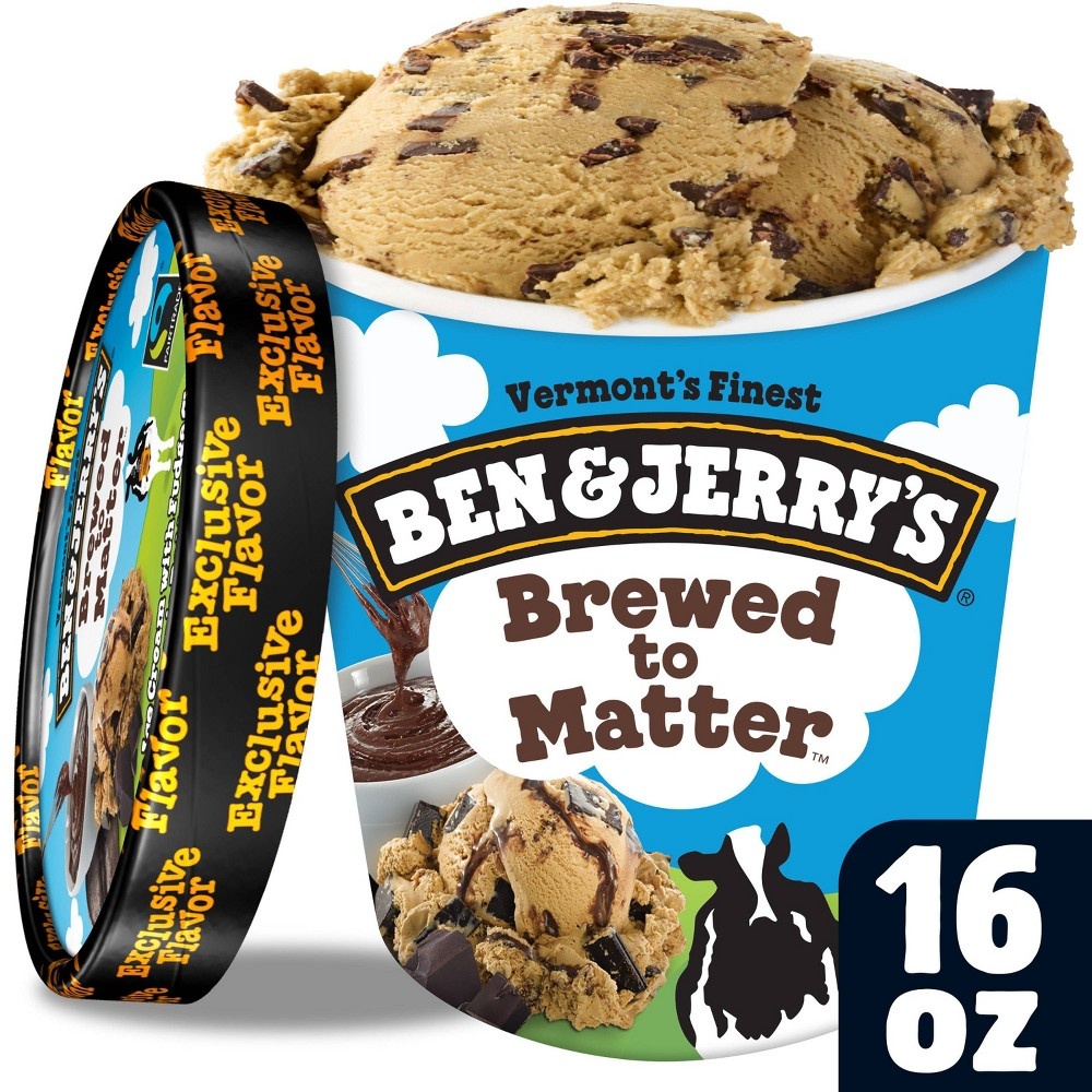Ben & Jerry's Brewed to Matter Ice Cream 16 oz