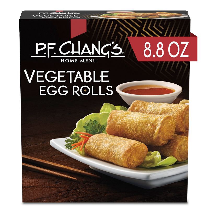 slide 1 of 5, P.F. Chang's Frozen Home Menu Vegetable Mini Egg Rolls - 8ct/8.8oz, 8 ct, 8.8 oz