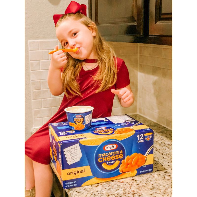 slide 11 of 19, Kraft Original Mac and Cheese Cups Easy Microwavable Dinner - 16.4oz/8ct, 16.4 oz, 8 ct