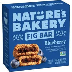Nature's Bakery Blueberry Fig Bar - 12oz/6ct