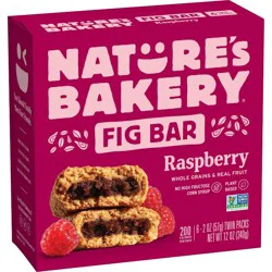 Nature's Bakery Raspberry Fig Snack Bars - 12oz/6ct