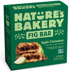 Nature's Bakery Apple Cinnamon Fig Bar - 12oz/6ct