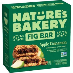 Nature's Bakery Apple Cinnamon Fig Snack Bars - 12oz/6ct