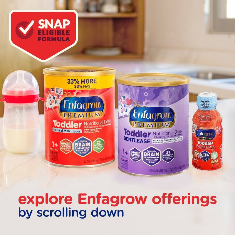 slide 7 of 10, Enfagrow Premium Powder Toddler Formula - 32oz, 32 oz