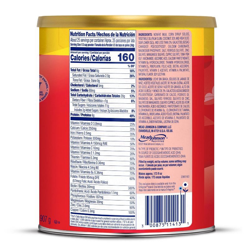 slide 9 of 9, Enfagrow Premium Powder Toddler Formula - 32oz, 32 oz