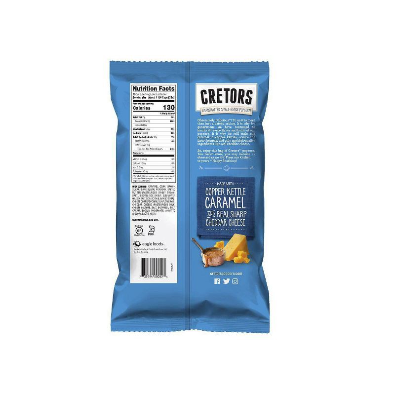 slide 2 of 3, G.H. Cretors Cheese & Caramel Popcorn Mix - 7.5oz, 7.5 oz