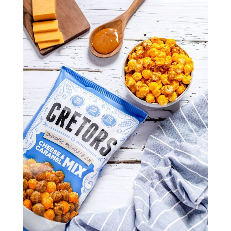 slide 4 of 6, G.H. Cretors Cheese & Caramel Popcorn Mix - 7.5oz, 7.5 oz