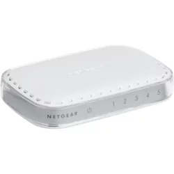 Netgear 5 - Port Gigabit Ethernet Switch - White (GS605NA)