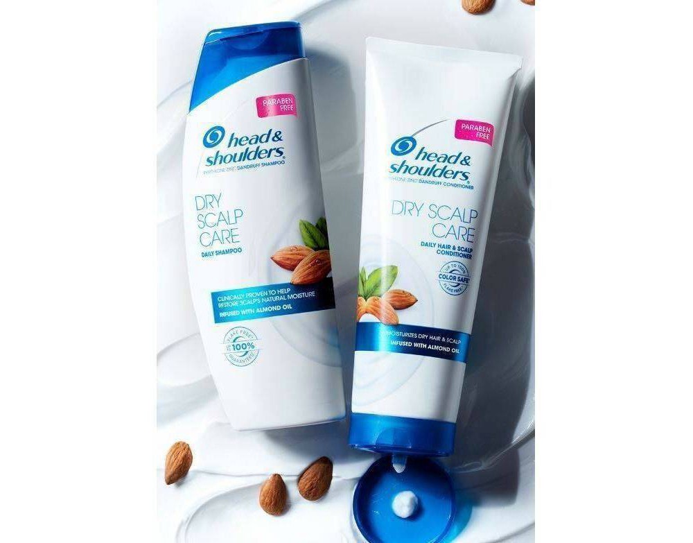 slide 9 of 17, Head & Shoulders Dry Scalp Care Daily-Use Anti-Dandruff Paraben Free Shampoo - 32.1 fl oz, 32.1 fl oz