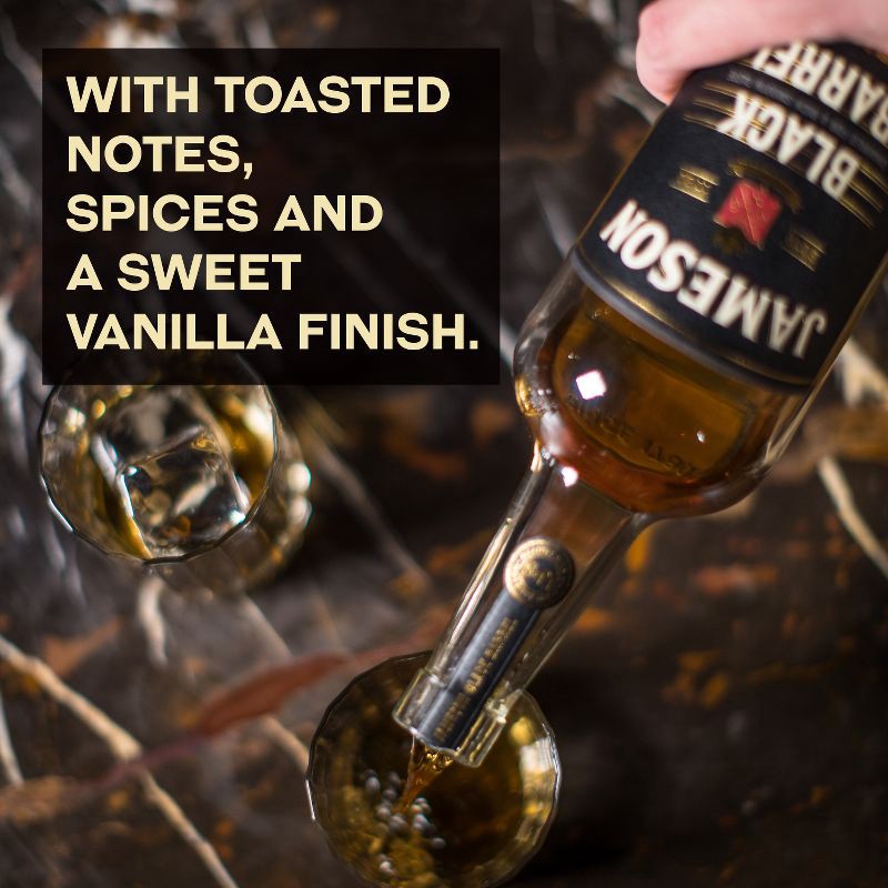 slide 5 of 10, Jameson Black Barrel Whiskey - 750ml Bottle, 750 ml