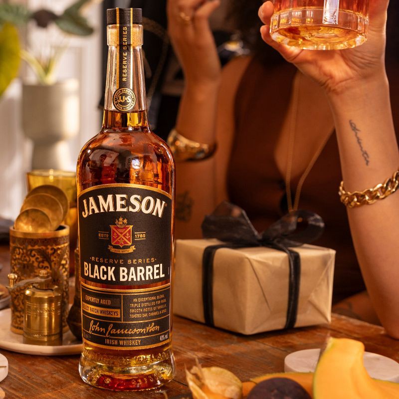 slide 7 of 10, Jameson Black Barrel Whiskey - 750ml Bottle, 750 ml
