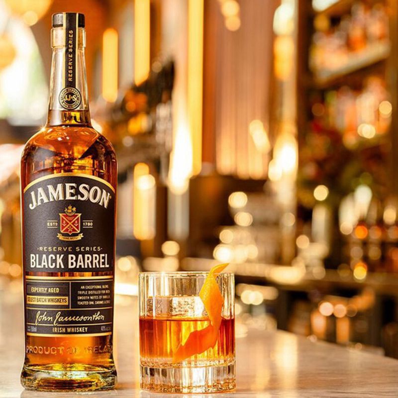 slide 8 of 10, Jameson Black Barrel Whiskey - 750ml Bottle, 750 ml