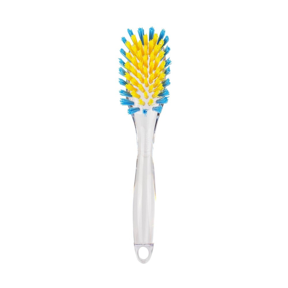 slide 4 of 7, Casabella Rectangular Acrylic Dish Brush, 1 ct