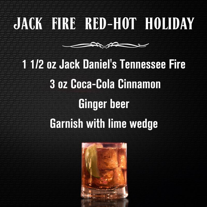 slide 8 of 10, Jack Daniel's Tennessee Fire Whiskey - 750ml Bottle, 750 ml