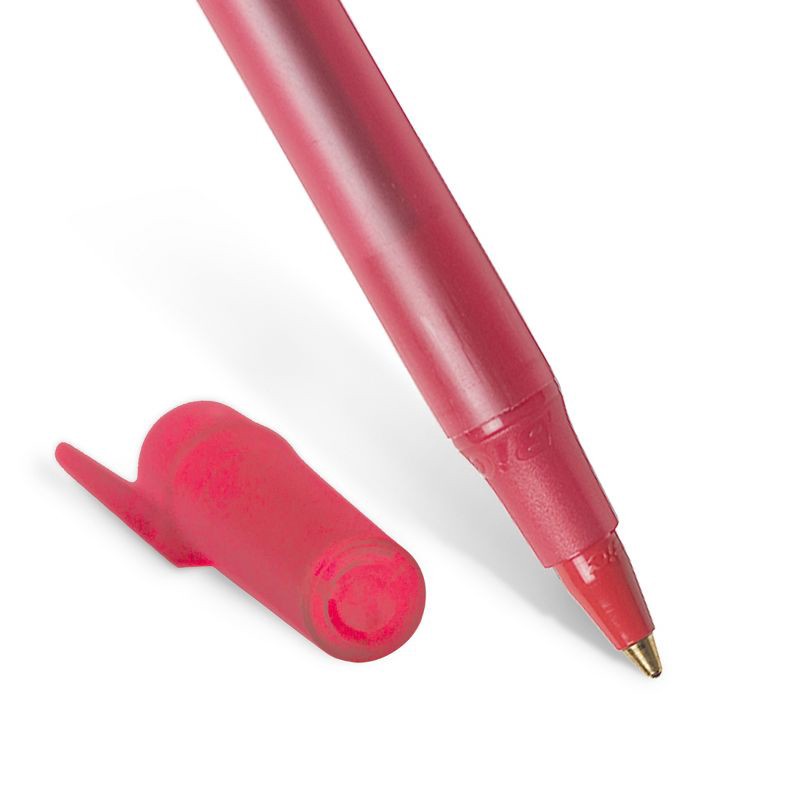 slide 3 of 4, BIC Xtra Life Ballpoint Pens, 1.0mm, 10ct - Red, 10 ct