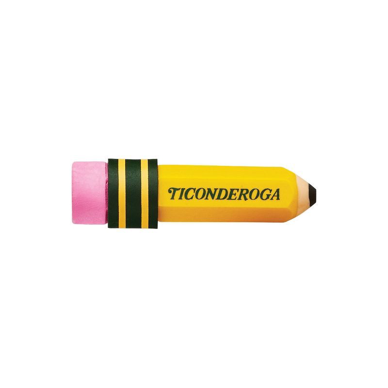 slide 3 of 5, Ticonderoga 3ct Eraser, 3 ct