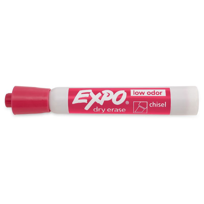 slide 2 of 8, Expo 4pk Dry Erase Markers Chisel Tip Vibrant Multicolored, 4 ct