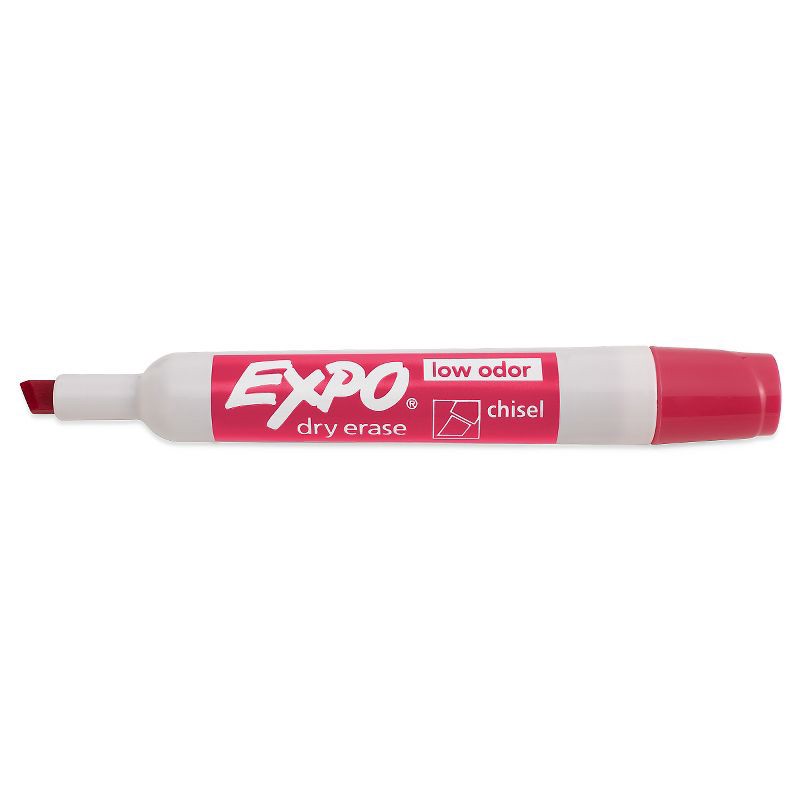 slide 3 of 8, Expo 4pk Dry Erase Markers Chisel Tip Vibrant Multicolored, 4 ct