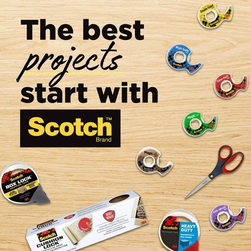 slide 9 of 17, Scotch 2pk Double Sided Permanent Tape .75" x 300", 2 ct