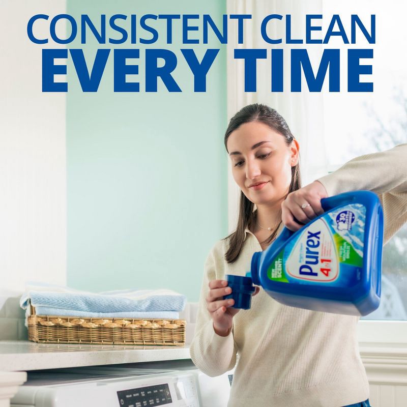 slide 8 of 9, Purex Fresh Mountain Breeze HE Liquid Laundry Detergent 115 Loads - 150 fl oz, 150 fl oz